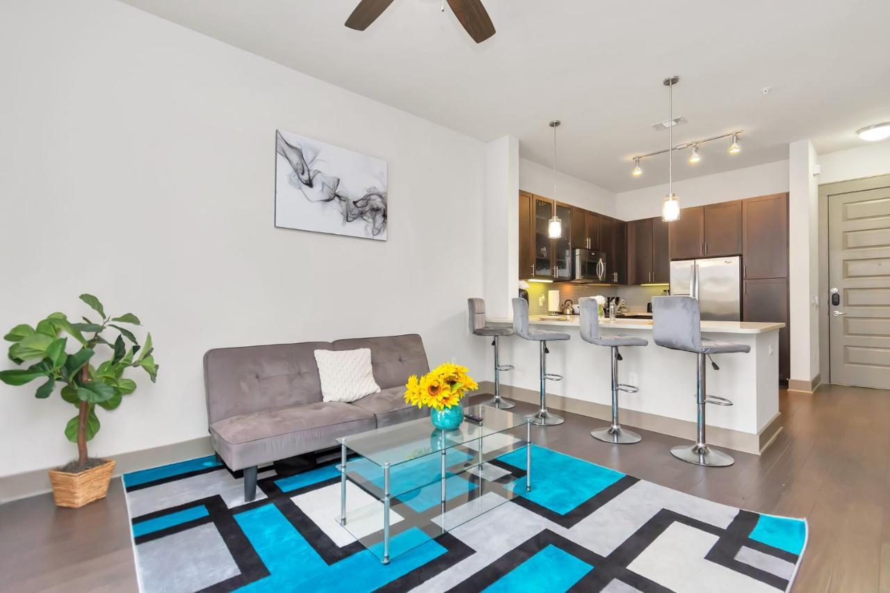 U1 Penthouse Downtown Houston Rental Car Available Apt 1Br 1Bth Gym Sleep Good Dış mekan fotoğraf