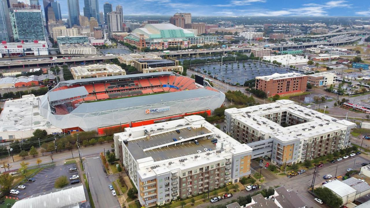 U1 Penthouse Downtown Houston Rental Car Available Apt 1Br 1Bth Gym Sleep Good Dış mekan fotoğraf