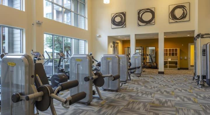 U1 Penthouse Downtown Houston Rental Car Available Apt 1Br 1Bth Gym Sleep Good Dış mekan fotoğraf